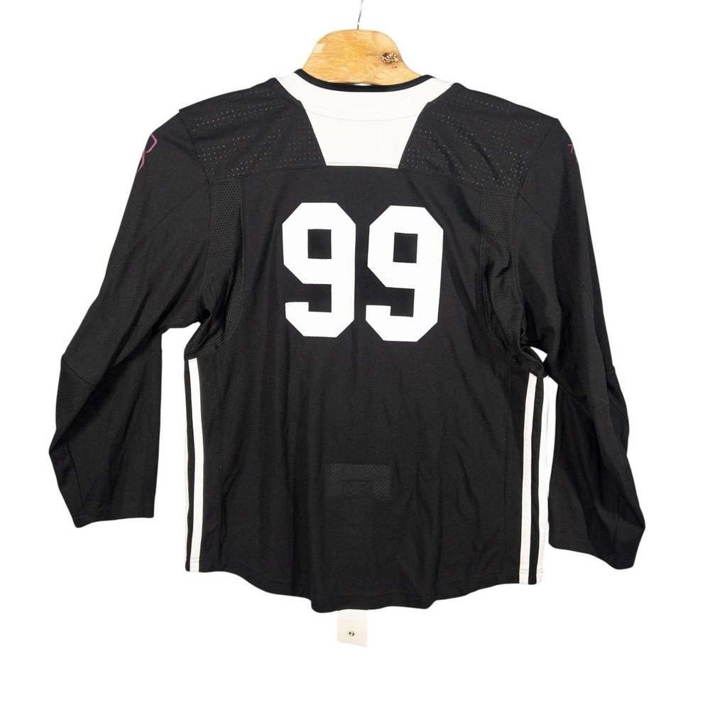 Adidas Wayne Gretzky Hockey School Jersey‎ Mens 50 Fight Strap NHL #99 LA Kings - Picture 3 of 12